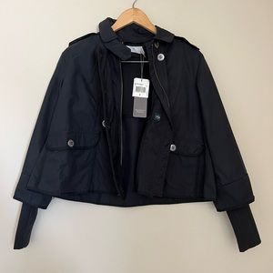 Adidas by Stella McCartney Black Vintage Golf Coat
